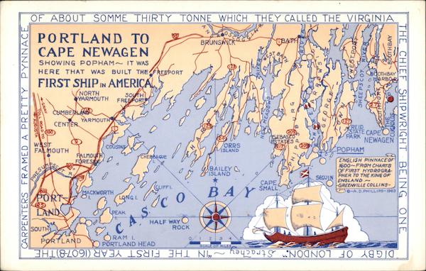 The Maine Coast Portland to Cape Newagen