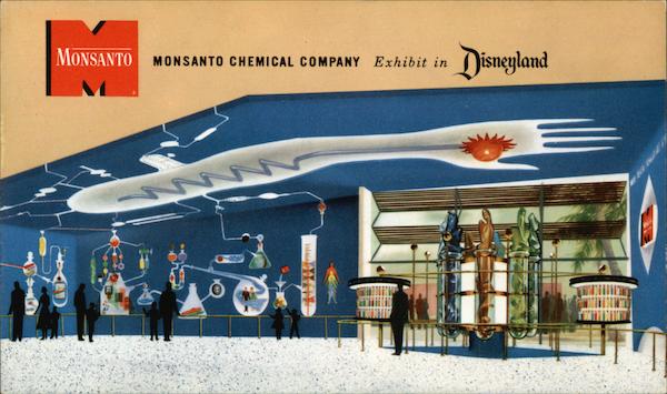 Monsanto Chemical Company Exhibit in Disneyland Anaheim California