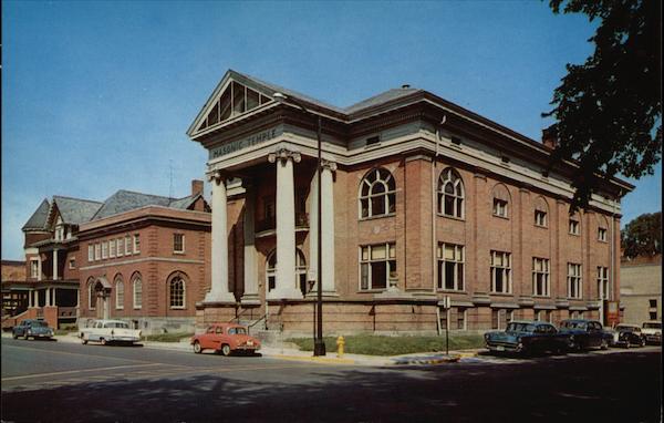 Masonic Temple showing the Elks Club Fond du Lac Wisconsin