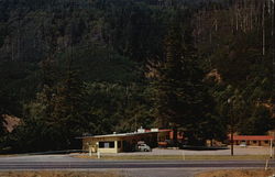 Humbug Mountain Lodge Port Orford, OR Postcard Postcard