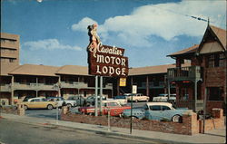 Cavalier Motor Lodge Postcard