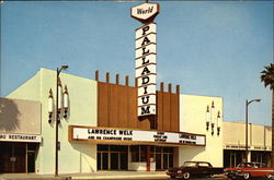World Famous "Palladium" Postcard