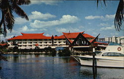 Castaways Motel Postcard