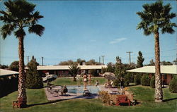 Hitching Post Motel Postcard