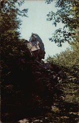 The Old Man of Joshua's Mountain - Freetown State Forest Postcard