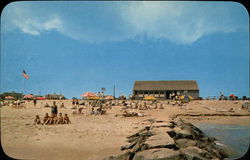 Yarmouth Town Beach - Cape Cod Postcard