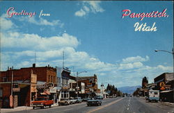 Greetings from Panguitch, Utah Postcard Postcard