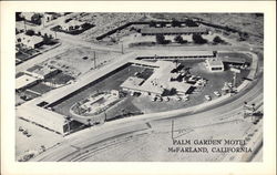 Palm Garden Motel Postcard