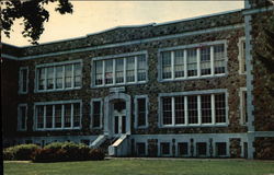 View of High School Building Boonton, NJ Postcard Postcard