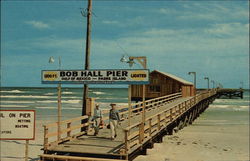 The New Bob Hall Pier Corpus Christi, TX Postcard Postcard