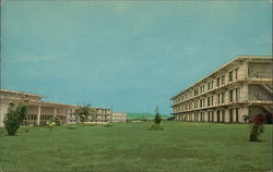 A Home Away from home Military Barracks AAir Force Base, GU Guam South Pacific Postcard Postcard