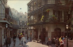 New Orleans Square at Disneyland Postcard