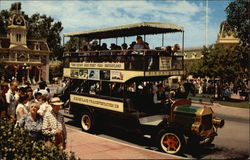 Disneyland Omnibus Anaheim, CA Postcard Postcard