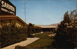 Motel Sahara Desert Hot Springs, CA Postcard Postcard