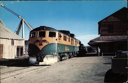 Train Station at Whitehorse Postcard