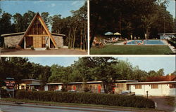 Towne and Country Motel and Restaurant Mount Pocono, PA Postcard Postcard