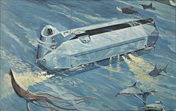 Grumman PX-15 Sumbersible Postcard