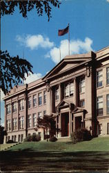 High School and Junior College Burlington, IA Postcard Postcard