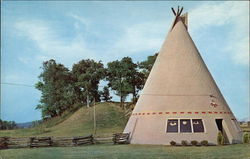 Ancient Mound Builders Ceremonial Site Fort Smith, AR Postcard Postcard