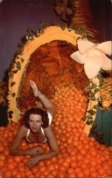 California Gold fills the Horn of Plenty to overflowing Postcard