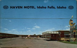 Haven Motel Idaho Falls, ID Postcard Postcard