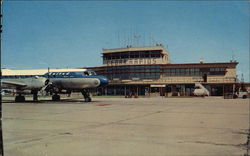 Cedar Rapids Municipal Airport Iowa Postcard Postcard