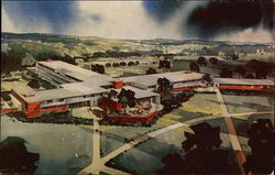 Architects' Delineation: Girls' Dormitory for New Principia Upper and Lower School Campus Postcard