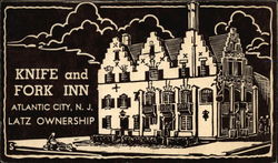 Knife and Fork Inn - Latz Ownership Postcard