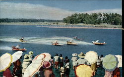 Benten-Jima - Power Boat Racing Postcard