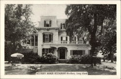 Westbury Manor Restaurant New York Postcard Postcard