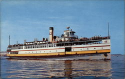 Provincetown, Cape Cod, Mass Massachusetts Ferries Postcard Postcard