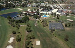 Cape Coral Country Club Inn Florida Postcard Postcard