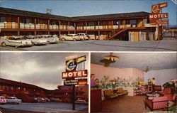 Bishop's City Center Motel Postcard