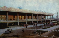 Russian Airport Postcard Postcard