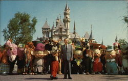 "It All Started with a Mouse" - Disneyland Postcard