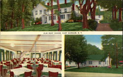 Elm Rest House East Durham, NY Postcard Postcard