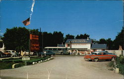 Greyhound Post House Restaurant Postcard