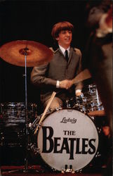 Ringo Starr on the Drums Postcard