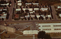 Sheyenne Memorial Nursing Home (left) and Sheyenne Manor (right) Postcard