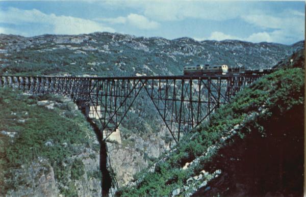 Steel Bridge On W.P. & Y. R Railroad (Scenic) Steel Bridge On W.P. & Y. R Railroad (Scenic)
