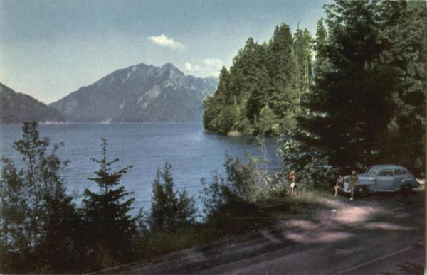 Lake Crescent Olympic National Park Washington