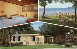 West Bay Motel, 837 E. Front St Traverse City, MI Postcard Postcard