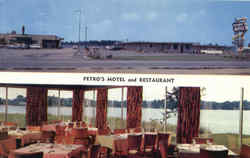 Petro's Motel And Restaurant Warsaw, IN Postcard Postcard