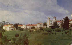The United States Naval Hospital, Balboa Park San Diego, CA Postcard Postcard