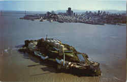 Alcatraz Island Postcard
