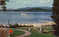 Edicott Rock Park, Weirs Postcard