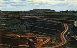 Taconite Mine On The Mesaba Iron Range Postcard