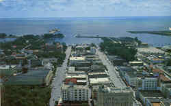 Air View Of St. Petersburg Florida Postcard Postcard