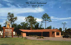 The Ranch Restaurant, U.S. Highway 90 West Mobile, AL Postcard Postcard