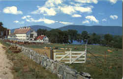 New Hampshire Dairy Farm Postcard